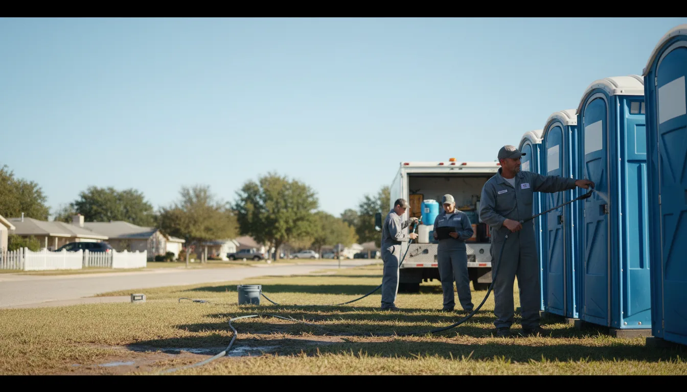Long-Term Portable Toilet Rental in Georgetown, TN near me